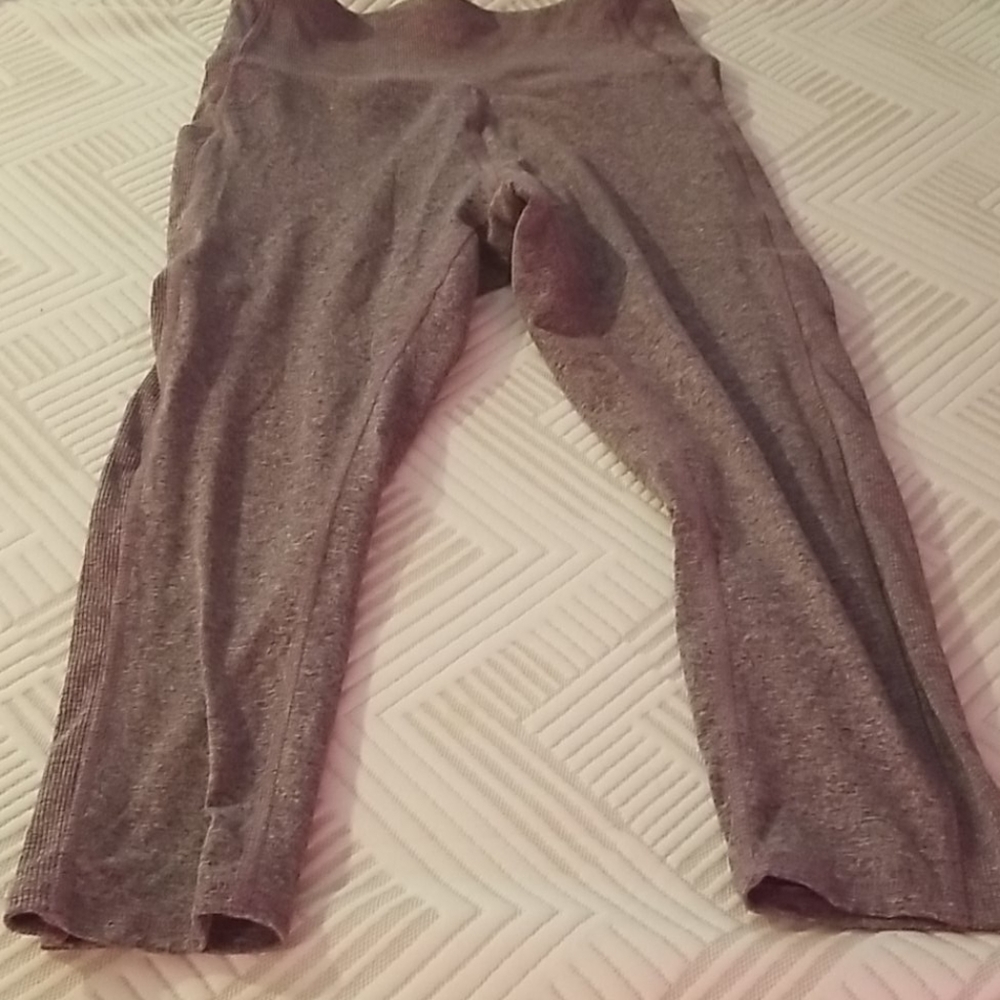 Purple leggings